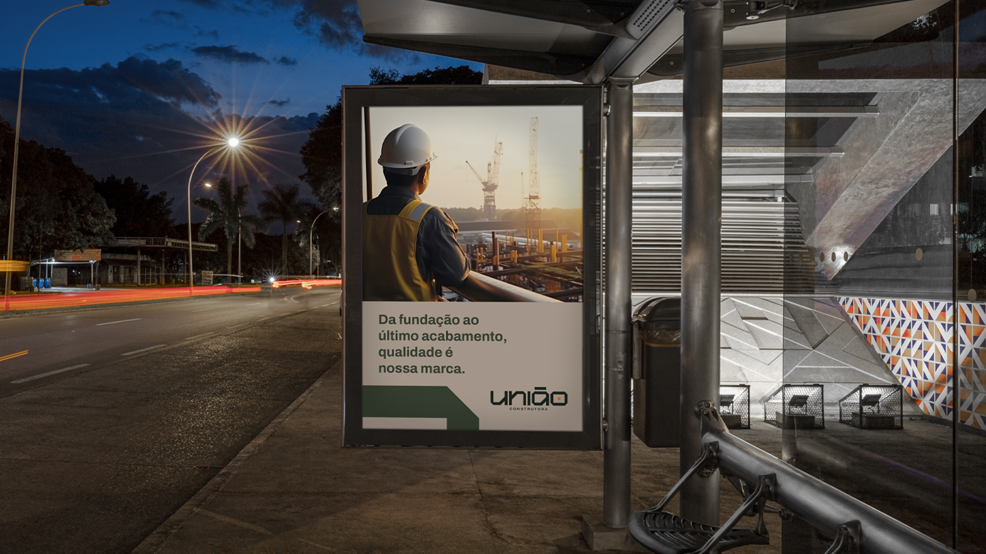 União Construtora — Mockup